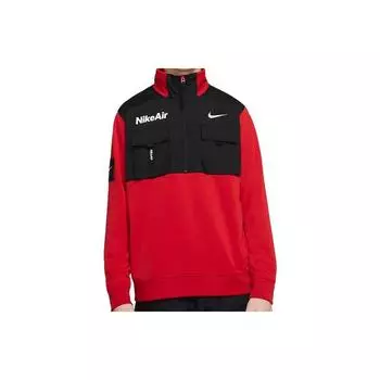 Nike Мужской пуловер с полумолнией, красный CU4169-657 L