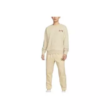 Nike Мужской свитшот с круглым вырезом, длинными рукавами, бежевый IB1496-229 S