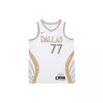 Nike NBA Dallas Mavericks City Edition Swingman Джерси Белая мужская уличная одежда CN1723-101 S