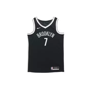 Nike NBA Kevin Durant Brooklyn Nets Icon Edition Джерси Черная мужская уличная одежда CW3658-013 XXXL