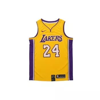 Nike NBA Kobe Bryant Icon Edition Swingman Джерси Мужская Джерси Желтый AQ2109-728 M