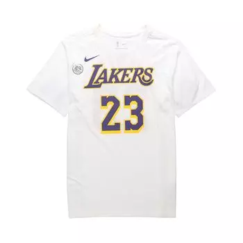 Nike NBA Lakers Limited Edition Леброн Джеймс Нет. Футболка 23 Asia Fit Мужские топы белые AR4888-109 M