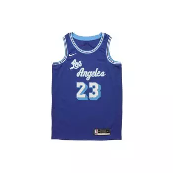 Nike NBA Los Angeles Lakers 2020 Lebron James Classic Edition Swingman Jersey Rush Blue Мужская уличная одежда CN1027-404 S