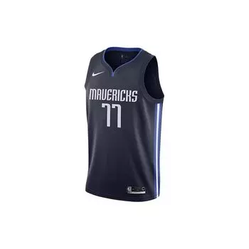 Nike NBA Swingman Jersey Dallas Mavericks Luka Doncic Edition 2019-2020 сезона мужской баскетбольный жилет синий AT9797-422 S