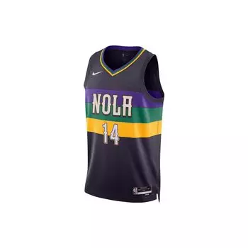 Nike New Orleans Pelicans NBA SW Fan Edition City Limited Джерси 14 унисекс Джерси Фиолетовый DO9602-524 M