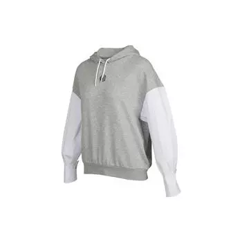 Nike Nsw Icn Clsh Flc Gx Толстовка с капюшоном Женская толстовка с капюшоном Серая DD5053-063 M