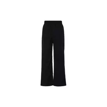 Nike Nsw Nk Wr Wvn Hr Oh Pant Casual Series Удобные стильные брюки средней посадки со шнурком Женские брюки черного цвета FV7656-010 L