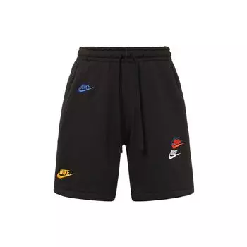 Nike NSW Spe+ Ft дышащие повседневные шорты с вышитыми буквами для мужчин, черные DD4683-010 XL