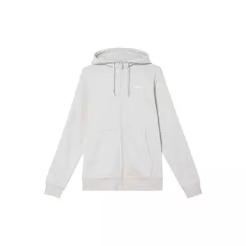 Nike Однотонная куртка с капюшоном и длинными рукавами Мужские куртки Хаки-серый 905231-072 S