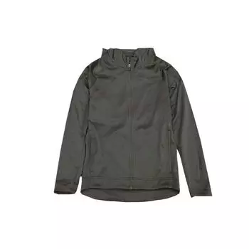 Nike Однотонная повседневная куртка с капюшоном и длинным рукавом Мужские куртки Темно-серый 904439-060 XXL