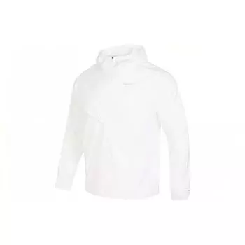 Мужская спортивная куртка Nike однотонная с логотипом, повседневная, белая, FB7541-100 XXL