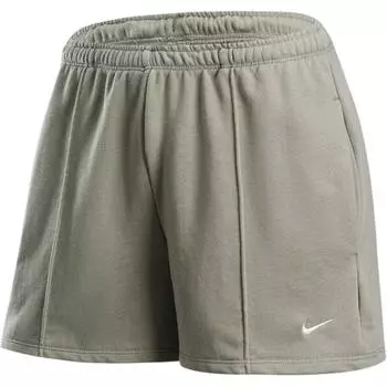 Nike Однотонные эластичные дышащие универсальные повседневные шорты женские шорты цвета хаки HF6941-320 L