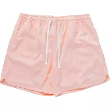 Nike Однотонные кружевные шорты с логотипом и высокой талией, повседневные мужские шорты розового цвета DM6829-686 XL