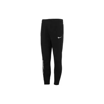 Nike Однотонные мужские джоггеры с принтом логотипа и эластичным поясом, черные FB7663-010 XXL