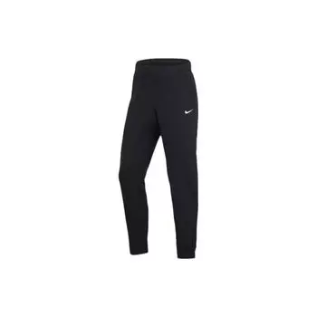 Nike Однотонные спортивные брюки с вышитым логотипом Мужские брюки Черный 716831-010 S