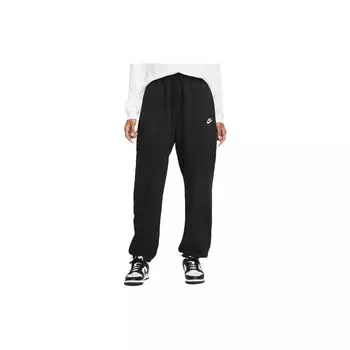 Nike Однотонные женские спортивные брюки с вышитым логотипом, черные DQ5801-010 S