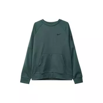 Nike Однотонный повседневный свитшот с круглым вырезом и длинным рукавом, мужской свитшот цвета павлиньего перья FB8506-328 M
