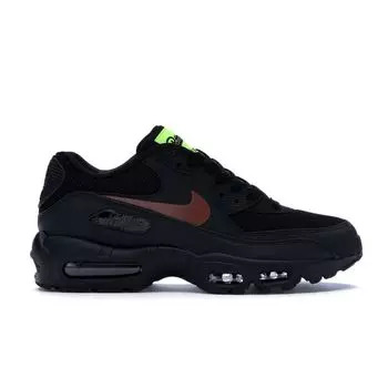 Nike Patta x Air Max 95/90 Реклама. Реклама. Уоуууу! Мужские кроссовки черные Mars-Stone-Black CJ4741-001