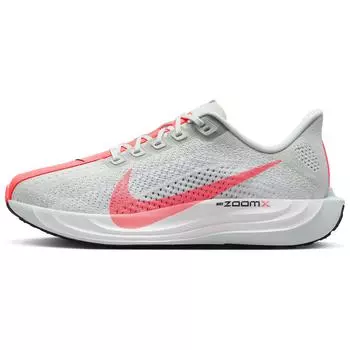 Nike Pegasus Plus Barely Grey Hot Punch женские кроссовки белые черные FQ7261-001 36