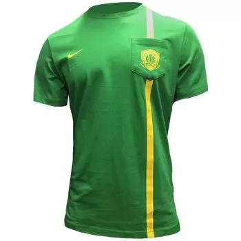 Nike Пекин Гоань Домашний Удобный Пуловер с Круглым Вырезом Футболка с Коротким Рукавом Унисекс Футболки 746572-383 L