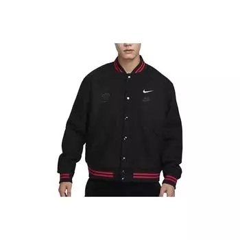 Nike Повседневная куртка с длинным рукавом для мужчин, верхняя одежда, черная FZ6372-010 XL
