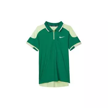 Nike Повседневная рубашка поло с коротким рукавом и логотипом Court Slam Color Block, мужские рубашки поло Peacock-Stone FD5128-365 M