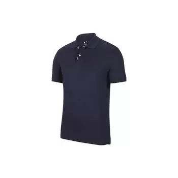 Nike Повседневная рубашка-поло Slim Fit с логотипом для мужчин, темно-синяя DB3296-451 S