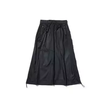 Nike Повседневная тканая длинная юбка женские юбки черные CZ8939-010 XS