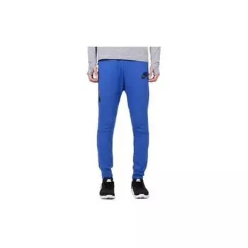 Nike Повседневные спортивные брюки Color-block, детские штаны, синие 804818-480 XL