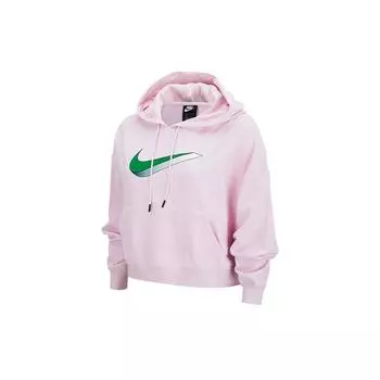 Nike Повседневный пуловер с капюшоном женские толстовки Foam-Pink DJ1075-663 M