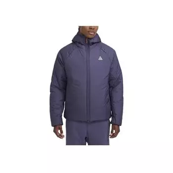 Nike Primaloft Therma-Fit Adv ACG Rope De Dope однотонная удобная куртка с капюшоном мужская куртка Deep-Raisin FV8690-573 S