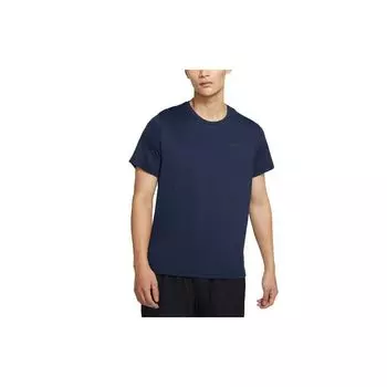 Nike Pro Dri-FIT Performance Training Быстросохнущая футболка с круглым вырезом и короткими рукавами Мужские топы Obsidian CZ1182-451 XXL