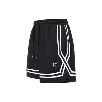 Nike Прямые спортивные шорты с логотипом и полосками, женские шорты, черные DH7326-010 S