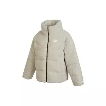 Nike Пушистый пуховик на флисовой подкладке Женские куртки Light-Bone DV6676-072 XS