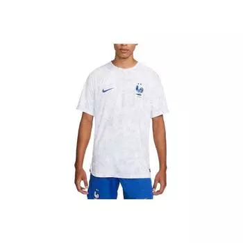 Nike Qatar World Cup Badge Logo с коротким рукавом Футбольная майка Player Edition Мужская майка белого цвета DN0624-100 S