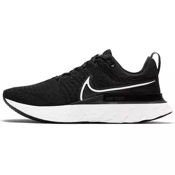 Nike React Infinity Run Flyknit 2 Черные женские кроссовки Железно-серый белый CT2423-002 35.5