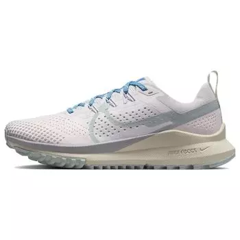 Nike React Pegasus Trail 4 Pearl Pink Wolf Grey Женские кроссовки Football-Grey Baltic-Blue DJ6159-600 35.5