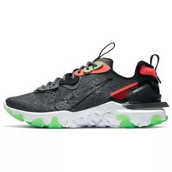 Nike React Vision Worldwide Pack — мужские кроссовки Iron Grey Black White Green-Strike CT2927-001 40.5