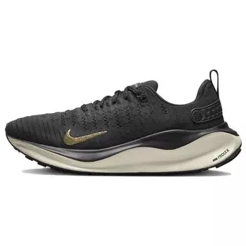 Nike ReactX Infinity Run 4 Dark Smoke Grey Metallic Gold Женские кроссовки Black Coconut-Milk DR2670-006 38.5