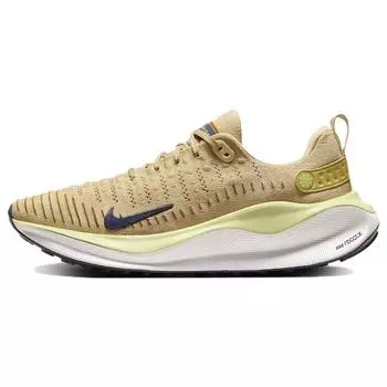 Nike ReactX Infinity Run 4 Sesame Purple Ink Мужские кроссовки коричнево-желтого цвета, светящегося зеленого цвета DR2665-200 42