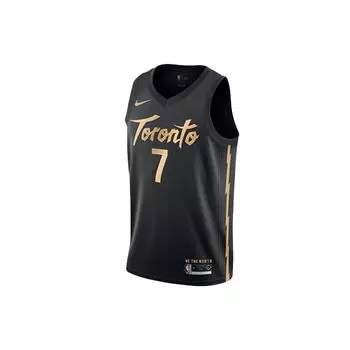 Nike Ретро баскетбольная майка Fan Edition, Toronto Raptors #7 Lowry мужская майка черная AV4674-011 M