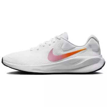 Nike Revolution 7 Белые гипер-красные женские кроссовки Beyond-Pink Black FB2208-104 35.5