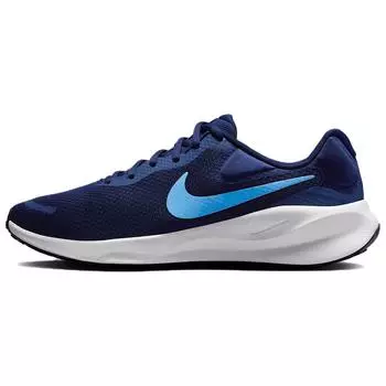 Nike Revolution 7 Blue Void White Black University Blue Мужские кроссовки FB2207-406 42.5