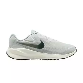 Nike Revolution 7 Extra Wide Light Silver Мужские кроссовки Green Light-Army Pale-Ivory FB8501-003 42.5