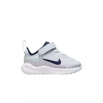 Nike Revolution 7 TD Football Grey Midnight Navy Детские кроссовки Lilac-Bloom Lilac FB7691-004