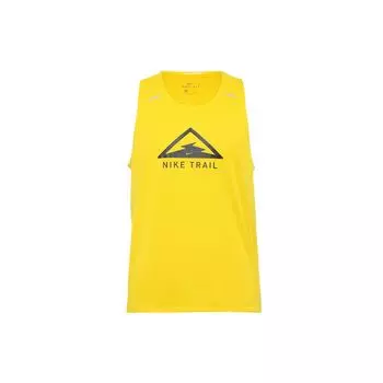 Nike Rise 365 Trail Dri-Fit Running Tank Мужские топы Желтый CT7371-735 XXL