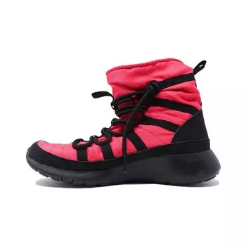 Nike Roshe One Hi GS Rush Розовые кроссовки черные 807758-600 38.5