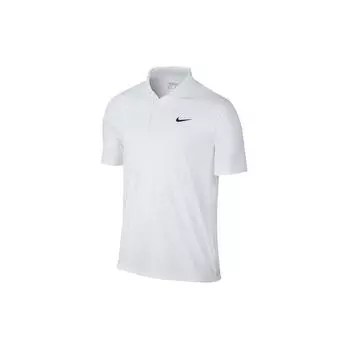 Nike Рубашка поло для гольфа Dri-Fit Victory Slim Fit Мужские топы белые BV0359-100 M