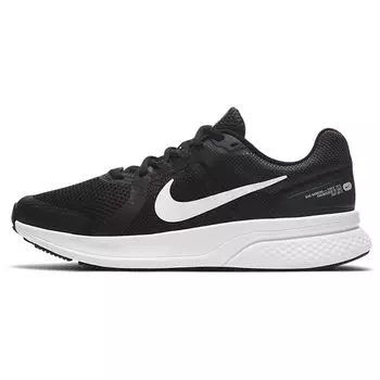 Nike Run Swift 2 Черно-белые женские кроссовки темно-дымчато-серые CU3528-004 36