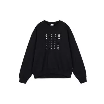 Nike SB флисовый круглый вырез свободный повседневный спортивный свитшот с длинным рукавом унисекс свитшот черный FB8434-010 XL